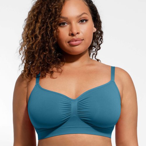 Feelingirl Everyday Wireless Bra Unlined Soft Bra GN6 8