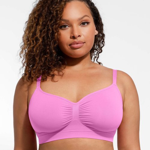 Feelingirl Everyday Wireless Bra Unlined Soft Bra PK6 8