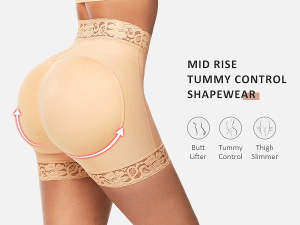 Feelingirl Hip Enhancer Shapewear Tummy Control Body Shaper Shorts SK3f 2 4794ffca 6acb 4e1c 916b 2bead9948c2a