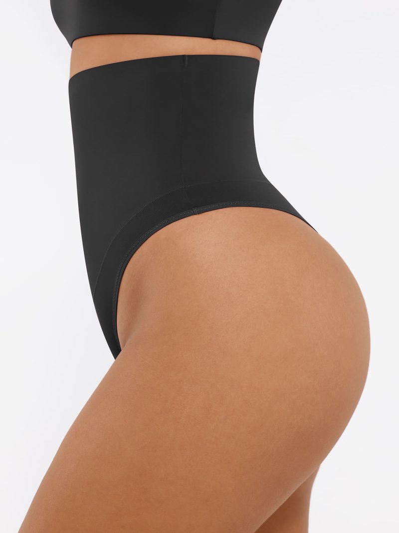 Feelingirl Mid Waisted Thong Tummy Control Shaper Panties BK1 4 6dbf74bc 33bd 4d7b 9bb9 beb43b3694e1