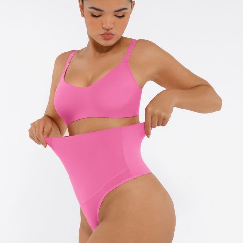 Feelingirl Mid Waisted Thong Tummy Control Shaper Panties PK5 2 e01f2c57 fb1e 49a3 8237 884a656f5ecd