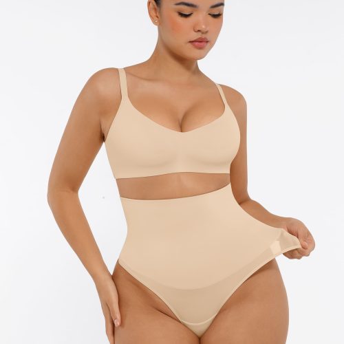 Feelingirl Mid Waisted Thong Tummy Control Shaper Panties SK4 964c2a05 ad26 4485 abf7 0f2924b1f55a