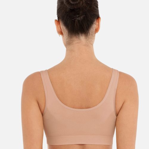 Feelingirl No Underwire Seamless Wide Straps Everyday Bra SK3 4