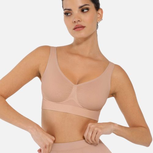 Feelingirl No Underwire Seamless Wide Straps Everyday Bra SK3 5