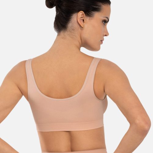 Feelingirl No Underwire Seamless Wide Straps Everyday Bra SK3 6