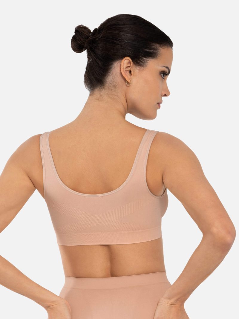 Feelingirl No Underwire Seamless Wide Straps Everyday Bra SK3 6