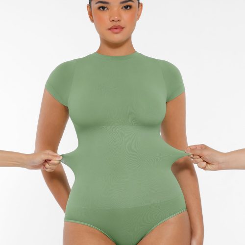 Feelingirl Seamless Slim Tank Bodysuits Outfits for Going Out GN3f2