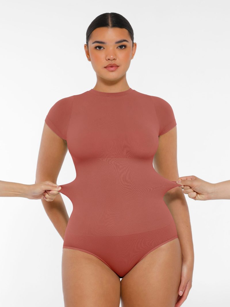 Feelingirl Seamless Slim Tank Bodysuits Outfits for Going Out RD4f2