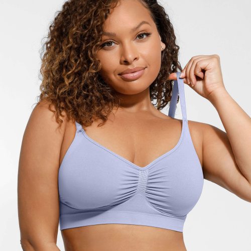 Feelingirl Smooth Seamless Comfort Wireless Bra BU4 1