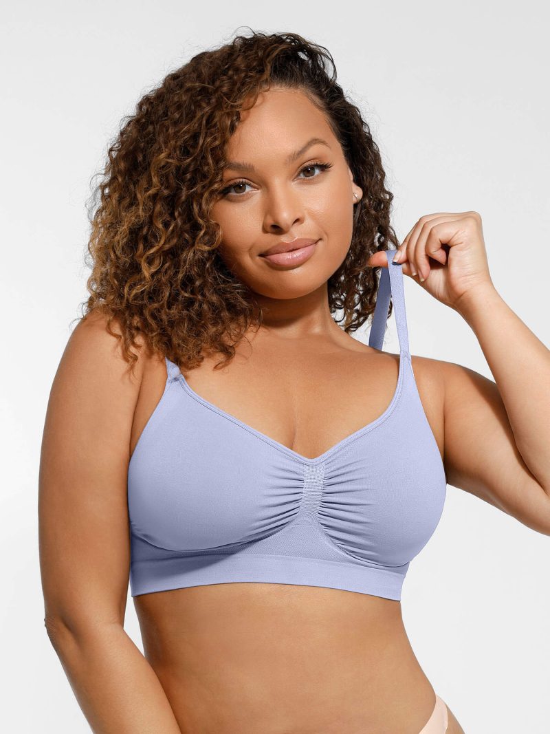 Feelingirl Smooth Seamless Comfort Wireless Bra BU4 1