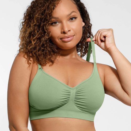 Feelingirl Smooth Seamless Comfort Wireless Bra GN3 1