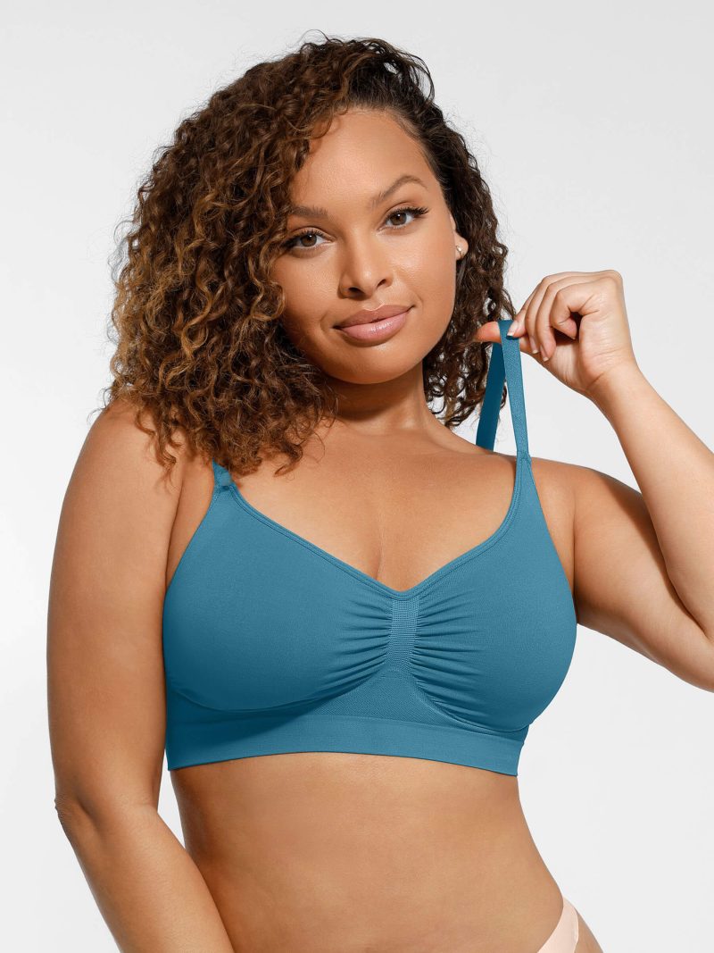 Feelingirl Smooth Seamless Comfort Wireless Bra GN6 1