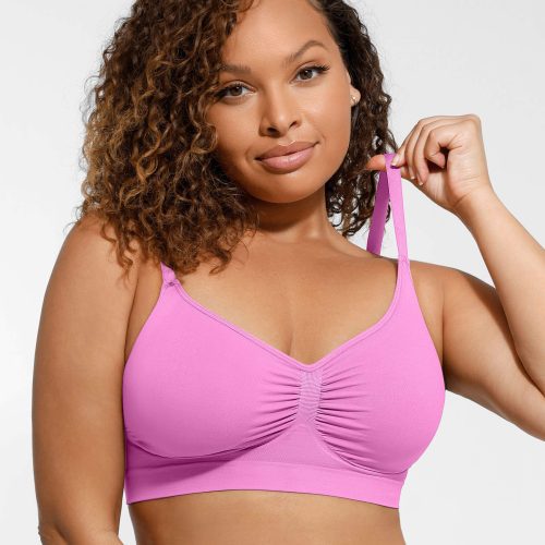 Feelingirl Smooth Seamless Comfort Wireless Bra PK6 1