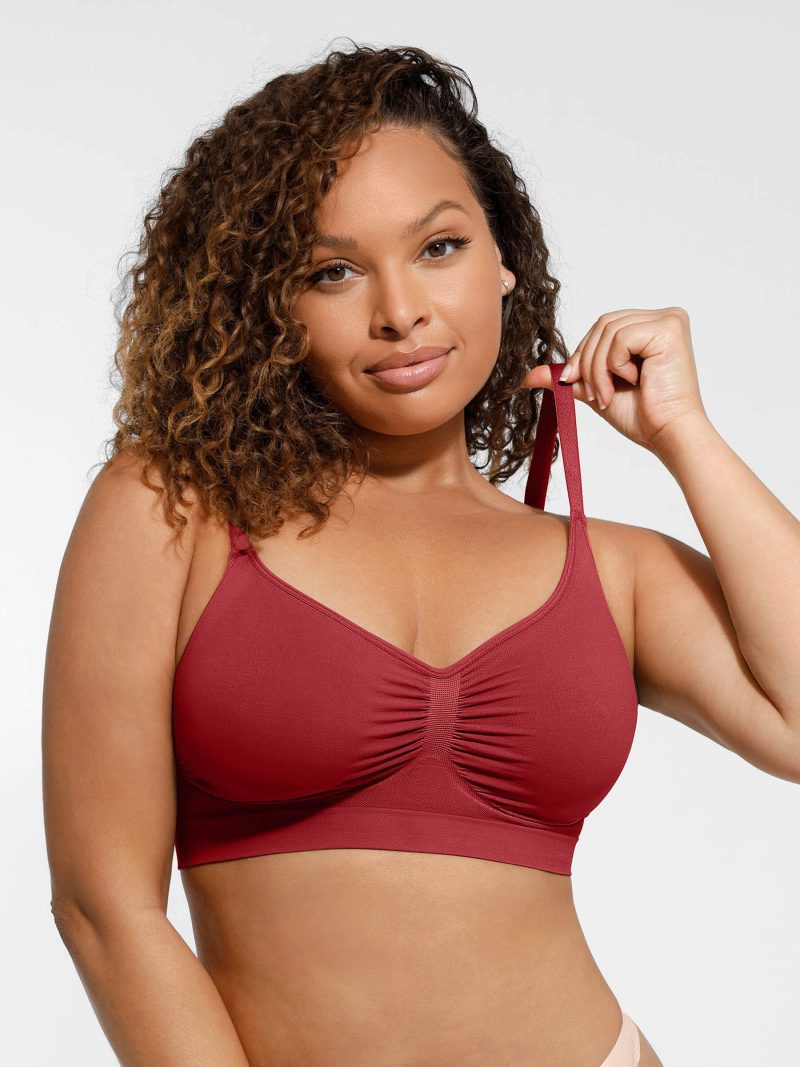 Feelingirl Smooth Seamless Comfort Wireless Bra RD4 1