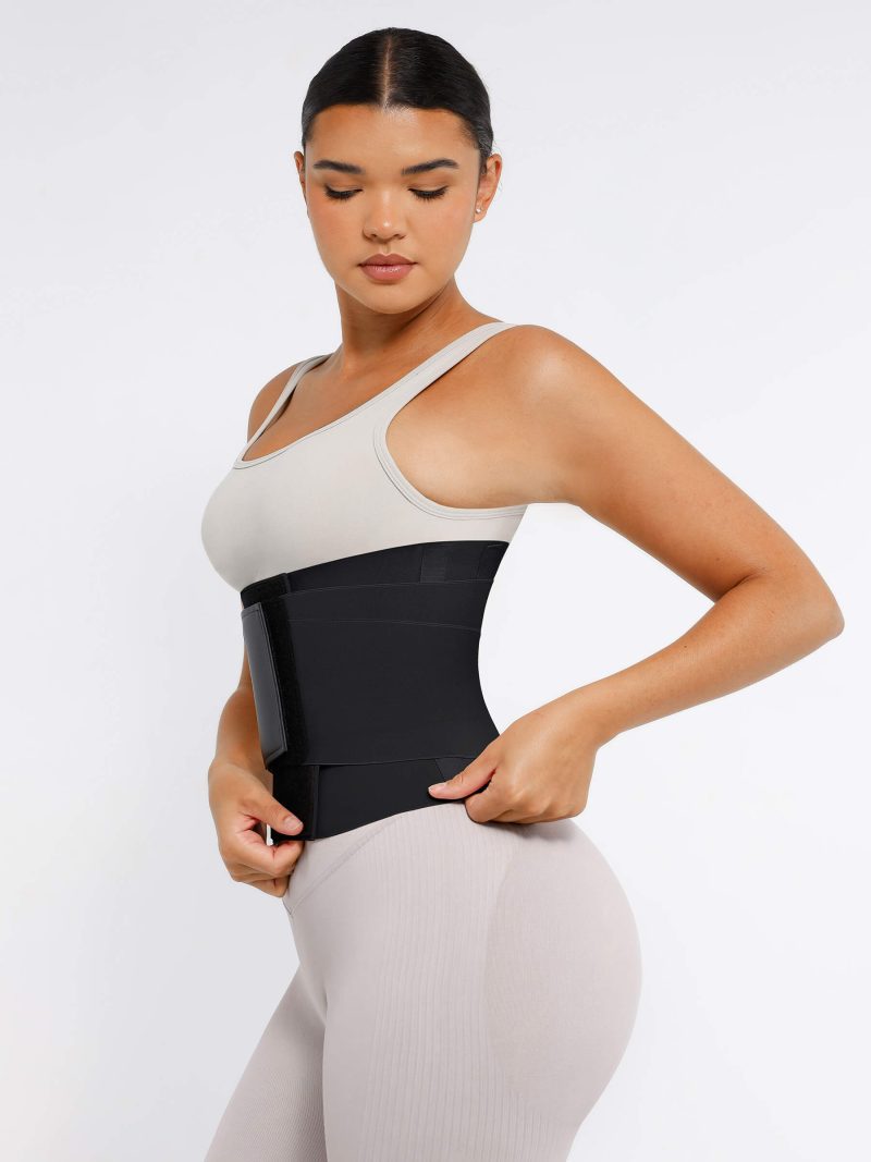 Feelingirl Triple Wrap Tummy Control Waist Trainer Belt BK1 10