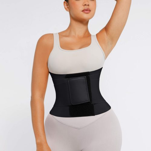 Feelingirl Triple Wrap Tummy Control Waist Trainer Belt BK1 6