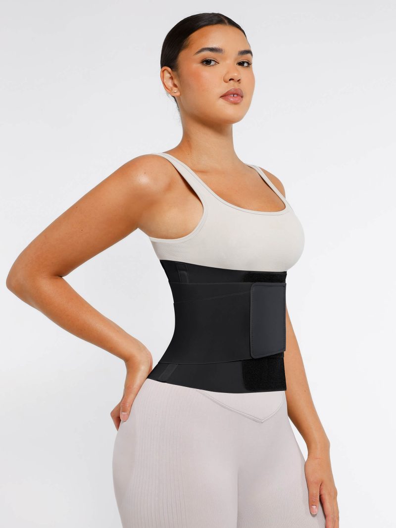 Feelingirl Triple Wrap Tummy Control Waist Trainer Belt BK1 9