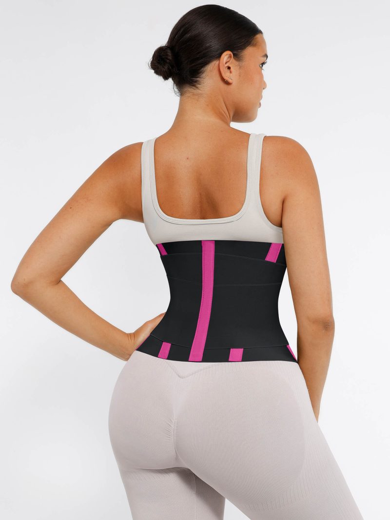 Feelingirl Triple Wrap Tummy Control Waist Trainer Belt RD2 3