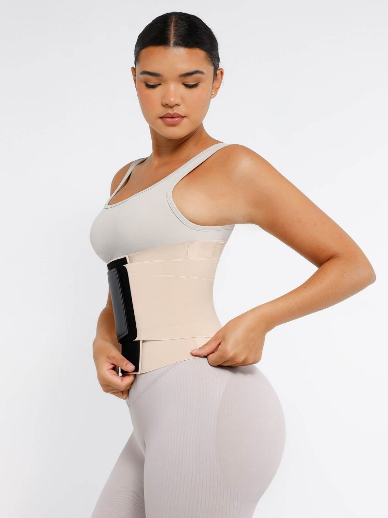 Feelingirl Triple Wrap Tummy Control Waist Trainer Belt SK1 10