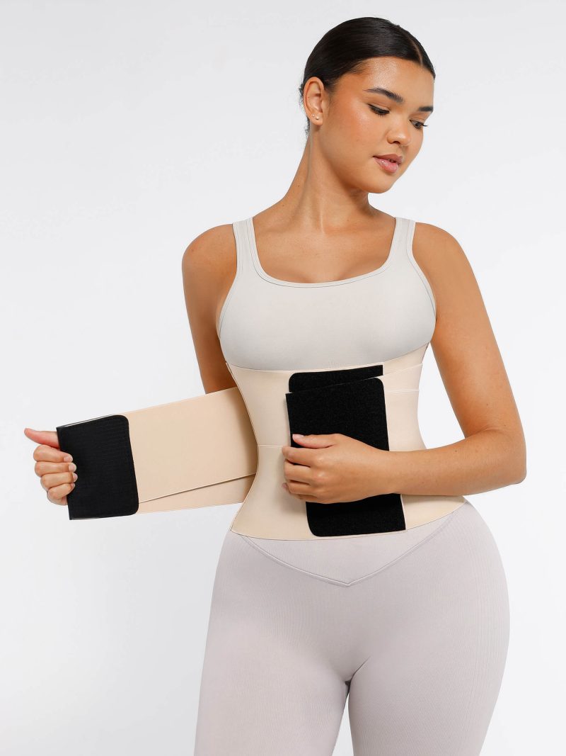 Feelingirl Triple Wrap Tummy Control Waist Trainer Belt SK1 11