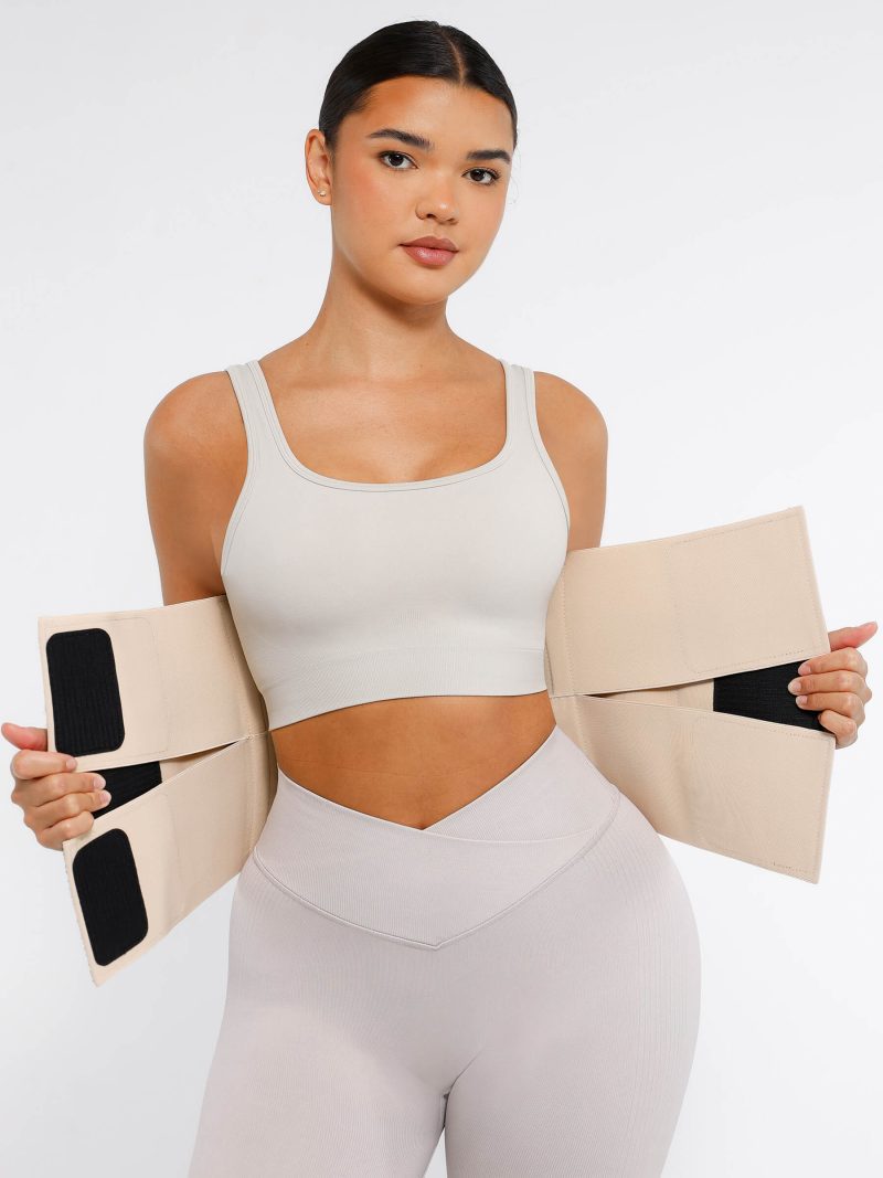 Feelingirl Triple Wrap Tummy Control Waist Trainer Belt SK1 2