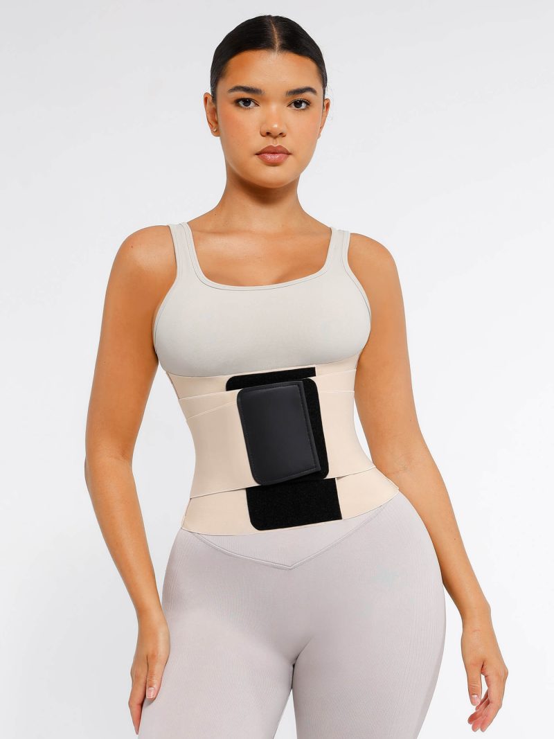 Feelingirl Triple Wrap Tummy Control Waist Trainer Belt SK1 4