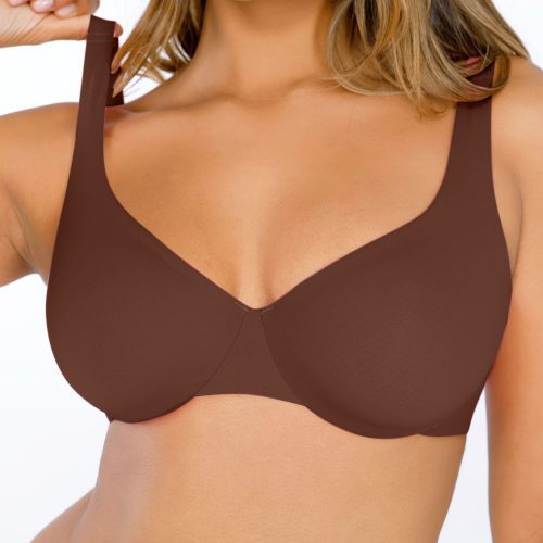 Feelingirl Underwire Adjustable Deep V neck Bra BN6f 7