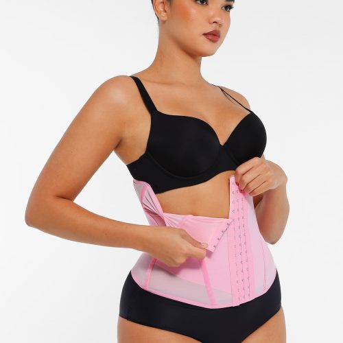 Feelingirl Women Waist Trainer Belt High Waisted Tummy Control Shapewear PK3f4