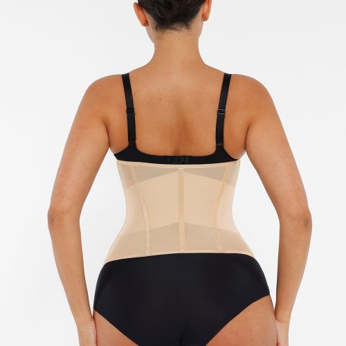 Feelingirl Women Waist Trainer Belt High Waisted Tummy Control Shapewear SK7f2