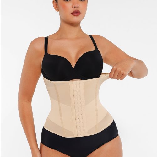 Feelingirl Women Waist Trainer Belt High Waisted Tummy Control Shapewear SK7f4