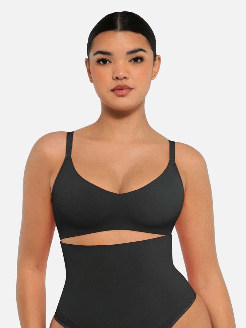 FeelingirlComfortFitStretchNon paddedBra BK1 1