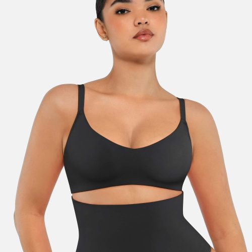 FeelingirlComfortFitStretchNon paddedBra BK1 4