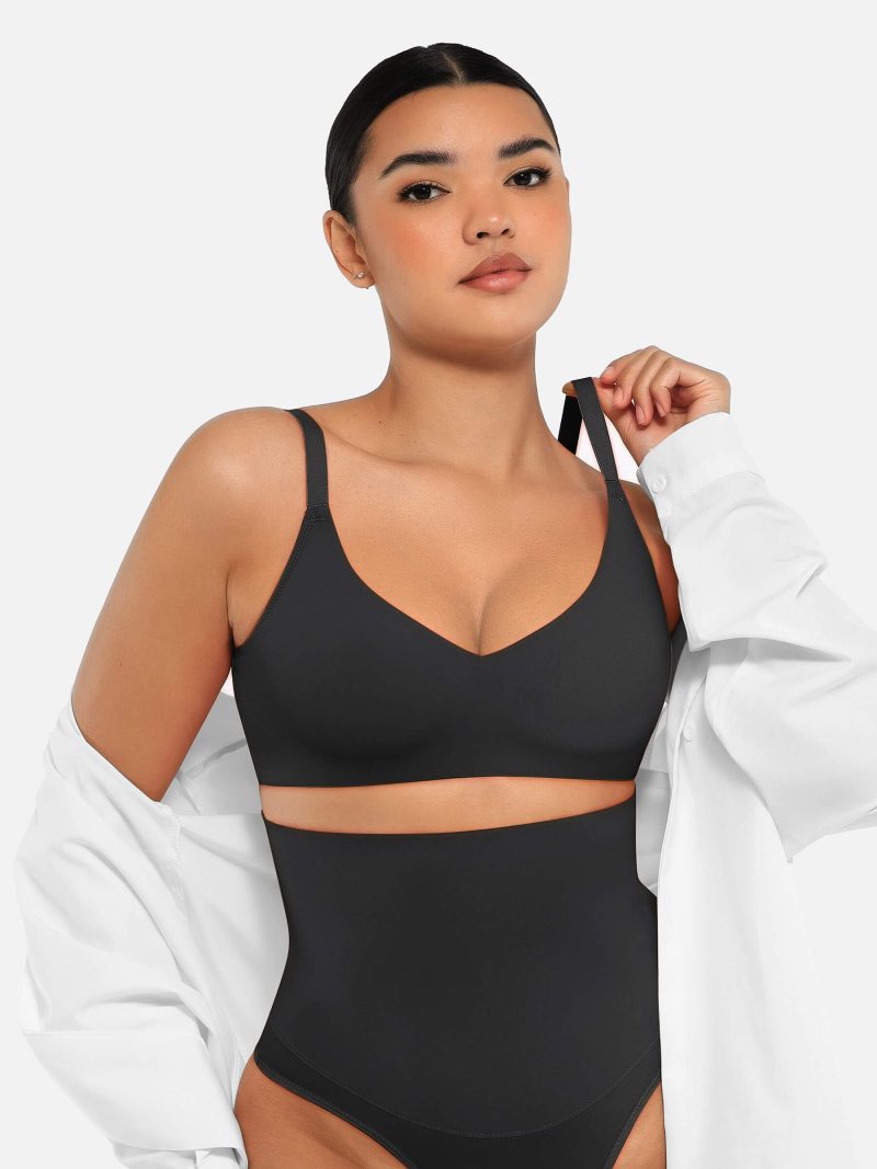 FeelingirlComfortFitStretchNon paddedBra BK1 9