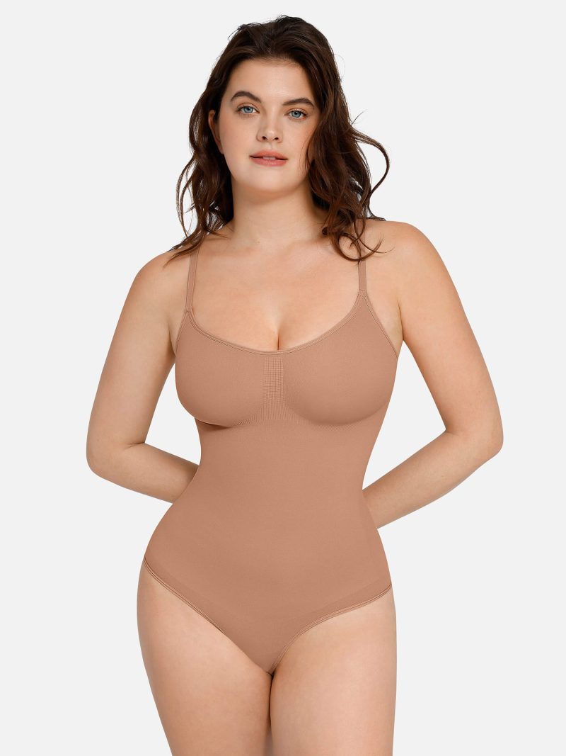 Feelingirl Everyday Wear Seamless Thong Bodysuit