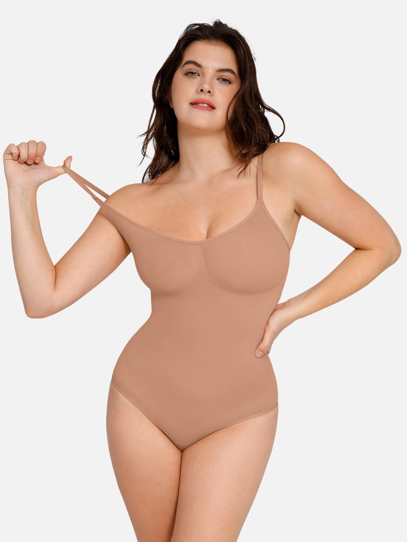 FeelingirlEverydayWearSeamlessThongBodysuit 2