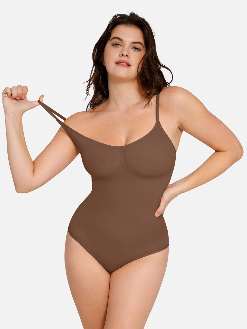 Feelingirl Everyday Wear Seamless Thong Bodysuit