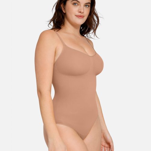 FeelingirlEverydayWearSeamlessThongBodysuit 3