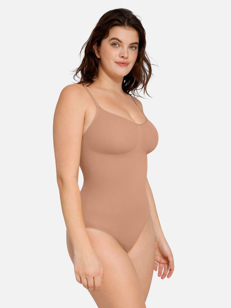 FeelingirlEverydayWearSeamlessThongBodysuit 3