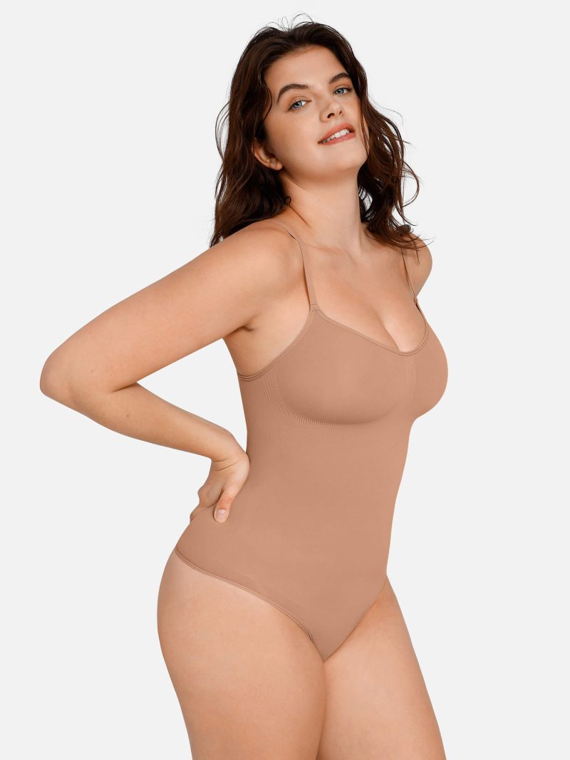 FeelingirlEverydayWearSeamlessThongBodysuit 4