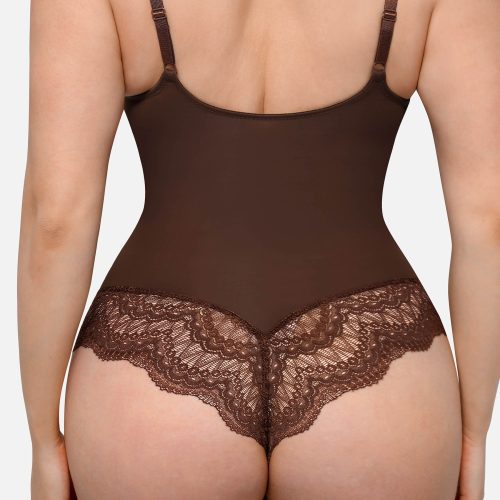 FeelingirlLow backUltra versatileLaceBodysuit 10