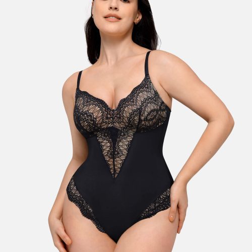 Feelingirl Low-back Ultra-versatile Lace Bodysuit