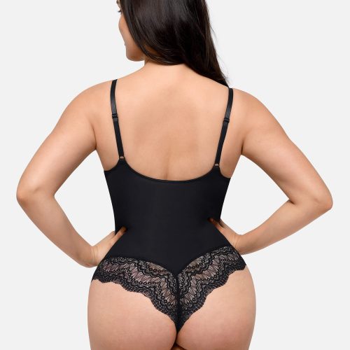 FeelingirlLow backUltra versatileLaceBodysuit 5