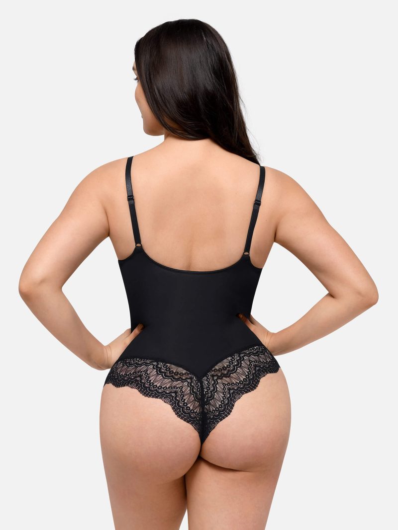 FeelingirlLow backUltra versatileLaceBodysuit 5