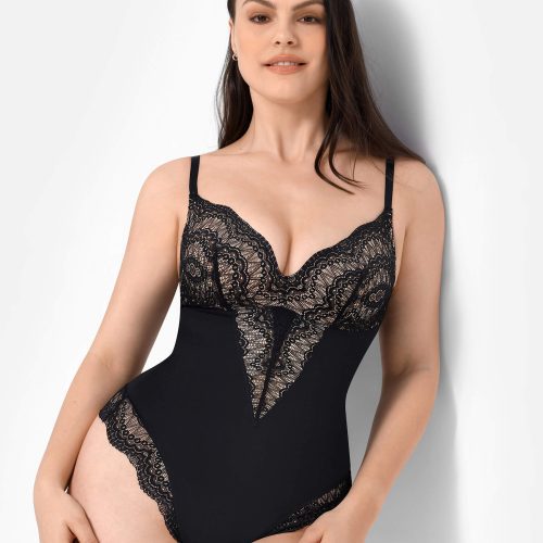 FeelingirlLow backUltra versatileLaceBodysuit 7