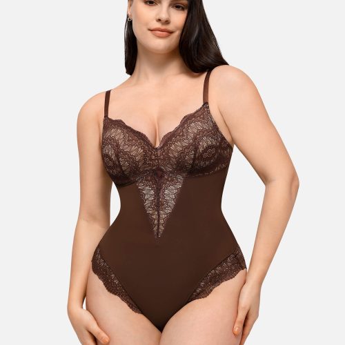 Feelingirl Low-back Ultra-versatile Lace Bodysuit