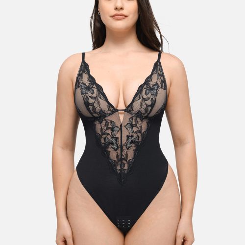 FeelingirlSculptingLaceShapewearThongBodysuit 10 fc8e365a 1b11 44dc b841 149658d122a3