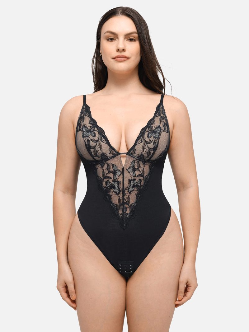 FeelingirlSculptingLaceShapewearThongBodysuit 10 fc8e365a 1b11 44dc b841 149658d122a3