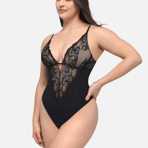 FeelingirlSculptingLaceShapewearThongBodysuit 12 3cef0550 8d60 49e7 a42d 80d4586e7bd6