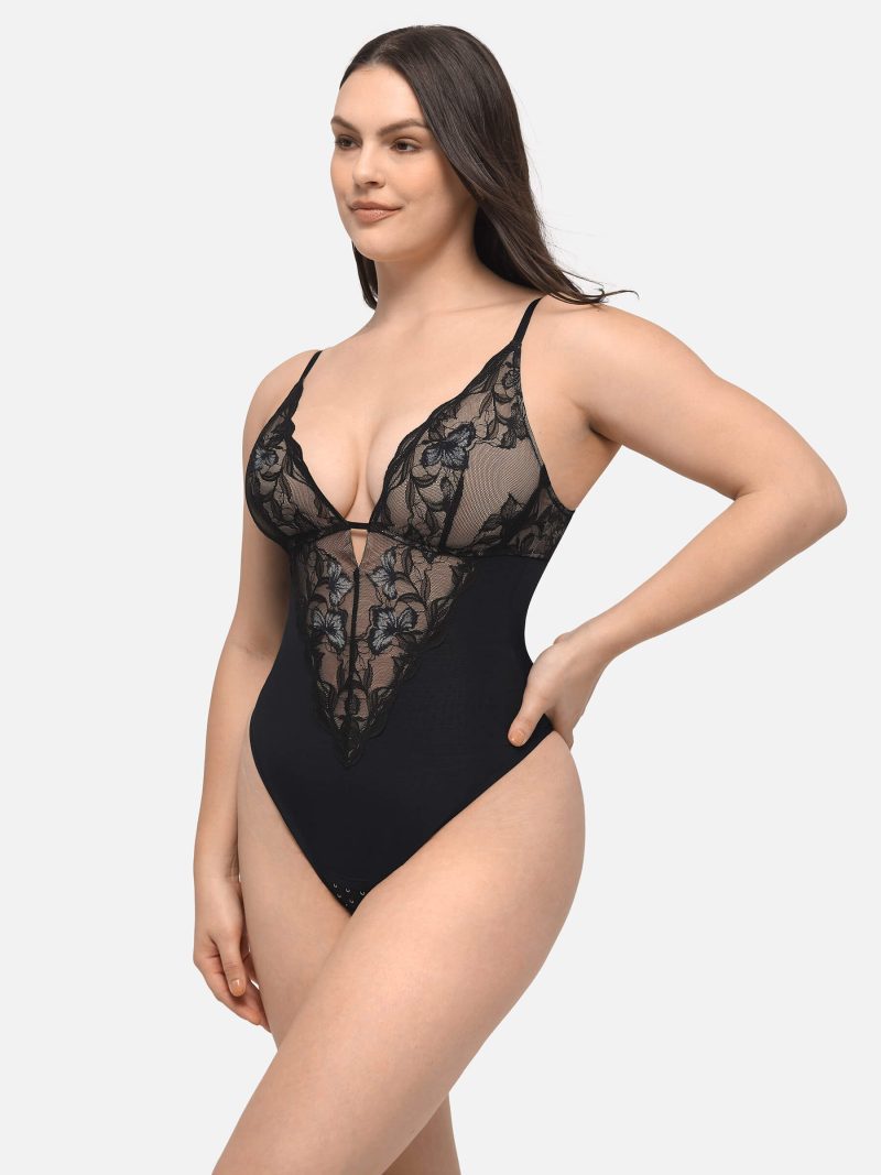 FeelingirlSculptingLaceShapewearThongBodysuit 12 3cef0550 8d60 49e7 a42d 80d4586e7bd6