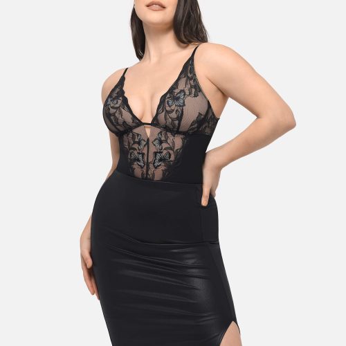 FeelingirlSculptingLaceShapewearThongBodysuit 3 951eff6c d2d2 49f0 a4a8 fd9ce8195f46